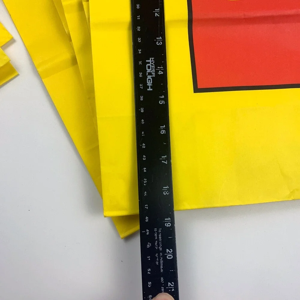 Lego Classic Yellow Shopping Bag Paper Logo Gift Bag 1x 7
